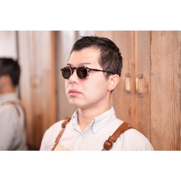 モスコット MILTZEN COL.TORTOISE 純正クリップオンサングラス付き