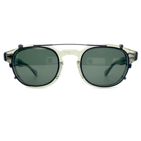 モスコット LEMTOSH COL.SAGE 純正クリップオンサングラス付き 良品
