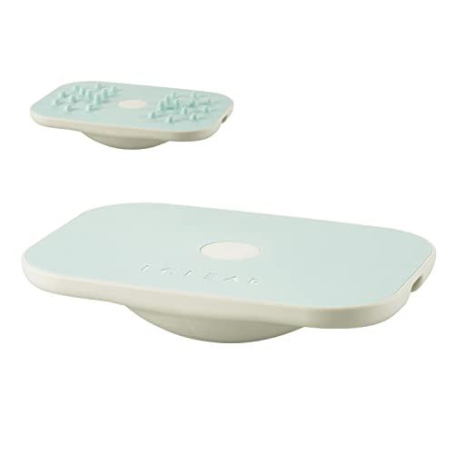 エレコム バランスボード コンパクト 2Way 体幹トレーニング 足ツボマット 滑り止め付 B5サイズ ポリプロピレン 合成ゴム エクリアスポー | 