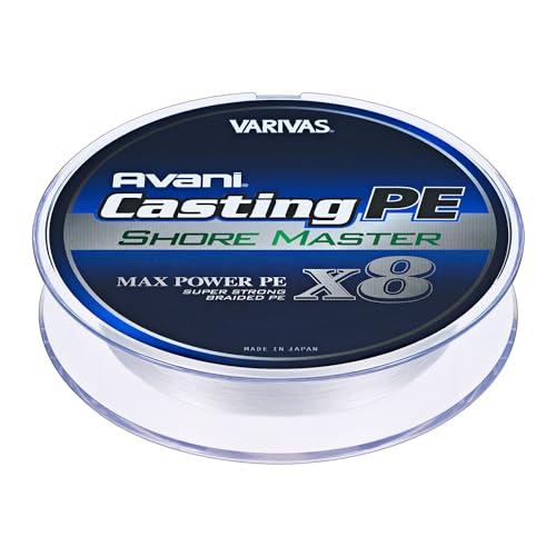 VARIVAS(バリバス) PEライン アバニ キャスティングPE マックスパワー X8 ショアマスター 200m 1号 20.2lb 8本 ホ | 