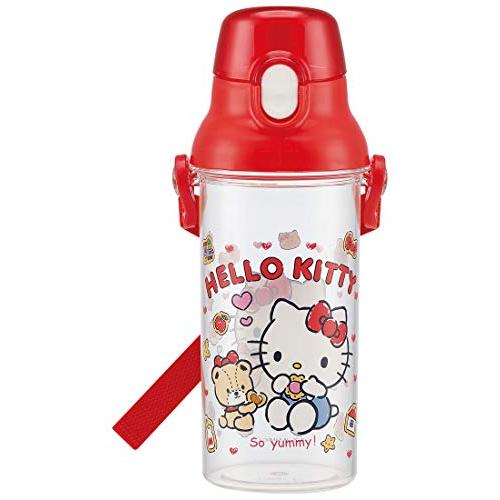 スケーター(Skater) 子供用 水筒 クリアボトル 480ml ハローキティ クッキー サンリオ 女の子 日本製 PSB5TR | 
