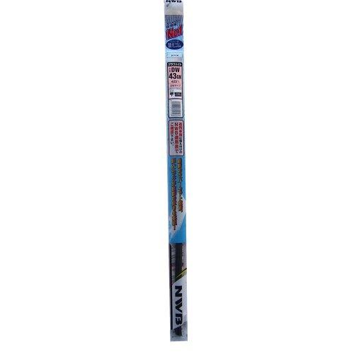 NWB(エヌダブルビー) 車用 デザインワイパー対応 グラファイト 替えゴム 425mm DW43GN | 
