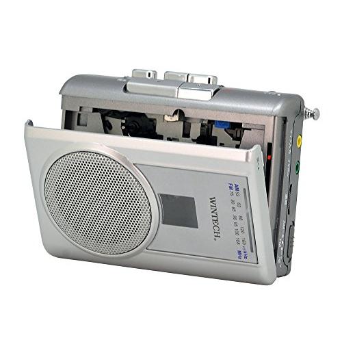 WINTECH AM/FMラジオ付テープレコーダー (FMワイドバンド対応) シルバー PCT-02RM｜makotoya1259｜05