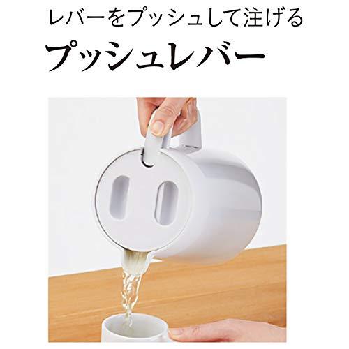 タイガー魔法瓶 TIGER 保温 保冷 卓上ポット ダークグレー 1.6L PWO-A160HD