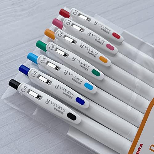 ゼブラ ジェルボールペン サラサR 0.4mm 7色セット JJS29-R1-7C｜makotoya1259｜03