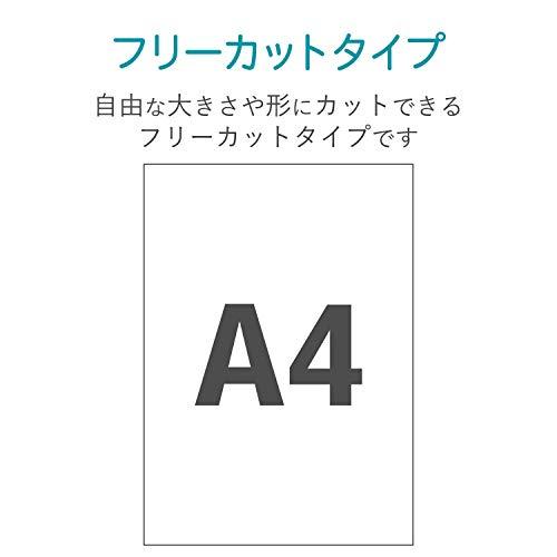 エレコム 和紙 ラベルシール ノーカット A4サイズ 5枚入り 和紙 雁皮 EDT-FWA2｜makotoya1259｜03