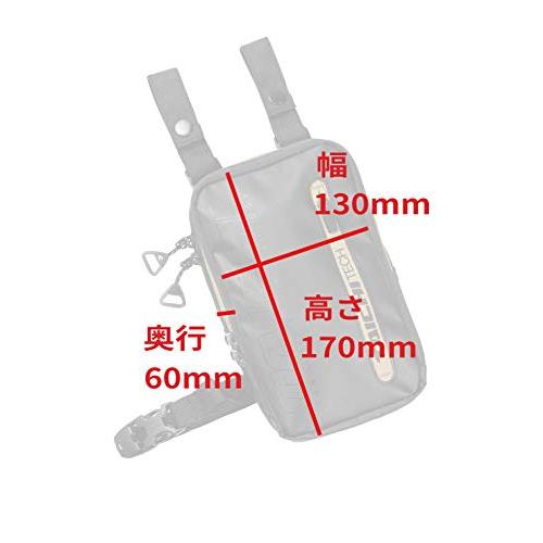 RSタイチ(アールエスタイチ) ベルトポーチ 3WAY仕様 ブラック/レッド 容量:1.9L [RSB280]｜makotoya1259｜03