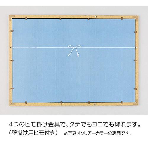 木製パズルフレーム ゴールド(金)モール仕様 シロ(49×72cm)｜makotoya1259｜04