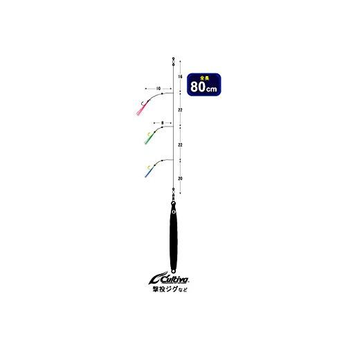 OWNER(オーナー) 仕掛け 遠投ジグサビキ 3本 海峡アジ イサキ 9-4号 4号 80cm S-3649｜makotoya1259｜03