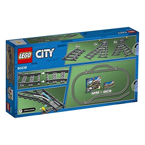 レゴ(LEGO) シティ 交差付きレールセット 60238 おもちゃ ブロック 