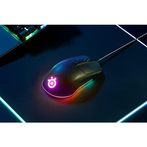 SteelSeries ゲーミングマウス 有線 軽量 低遅延 メカニカルスイッチ 3ゾーンRGBイルミネーション Rival 3 62513｜makotoya1259｜08