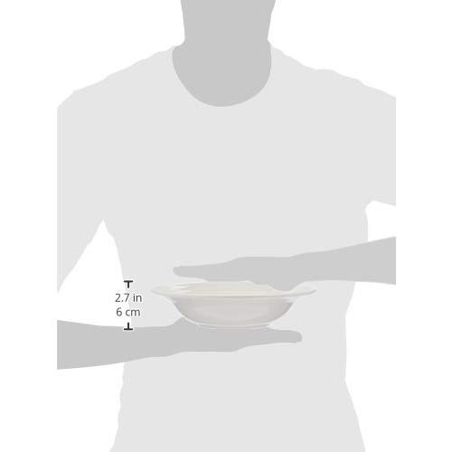 NARUMI(ナルミ) サラダボウル パティア(PATIA) 23cm ホワイト シンプル スープ カレー皿 パスタ皿 電子レンジ 食洗機対応｜makotoya1259｜08