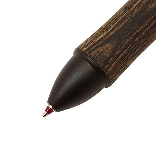 Pilot 4+1 ウッド/Wood 【ダークブラウン】 BKHFW2SRDBN 最大φ 14.1mm 全長 148mm｜makotoya1259｜02