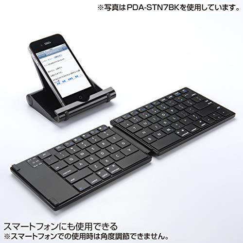 サンワサプライ iPadスタンド スマホ・タブレット対応 角度調整可 コンパクト ホワイト PDA-STN7W｜makotoya1259｜11