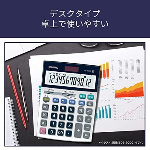 カシオ 本格実務電卓 14桁 日数&時間計算 グリーン購入法適合 デスクタイプ DS-40DC｜makotoya1259｜05