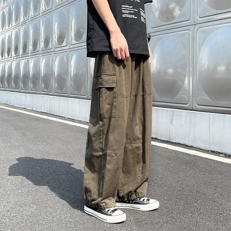 ワークパンツ カーゴパンツ メンズ カジュアルパンツ おしゃれ ボトムス 秋 ワイドパンツ メンズパンツ ゆったり パンツ 春 秋 メンズファッション Abc33 Maktub 通販 Yahoo ショッピング