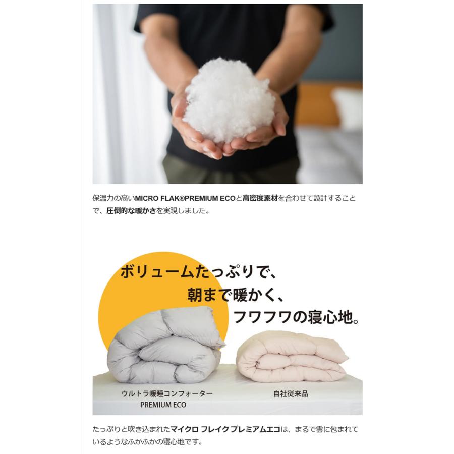 Makuake公式 朝まで、暖房いらずの掛け布団 ウルトラ暖睡コンフォー