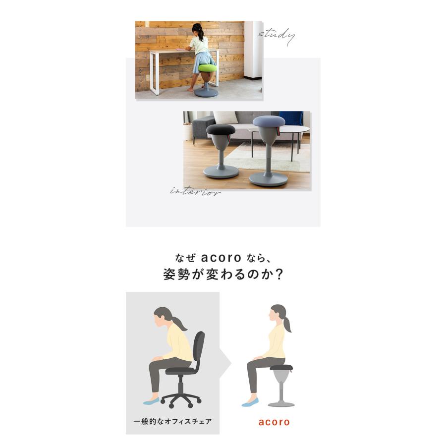 Makuake公式 座るだけで姿勢をサポート 美姿勢へ導く 前後左右360度