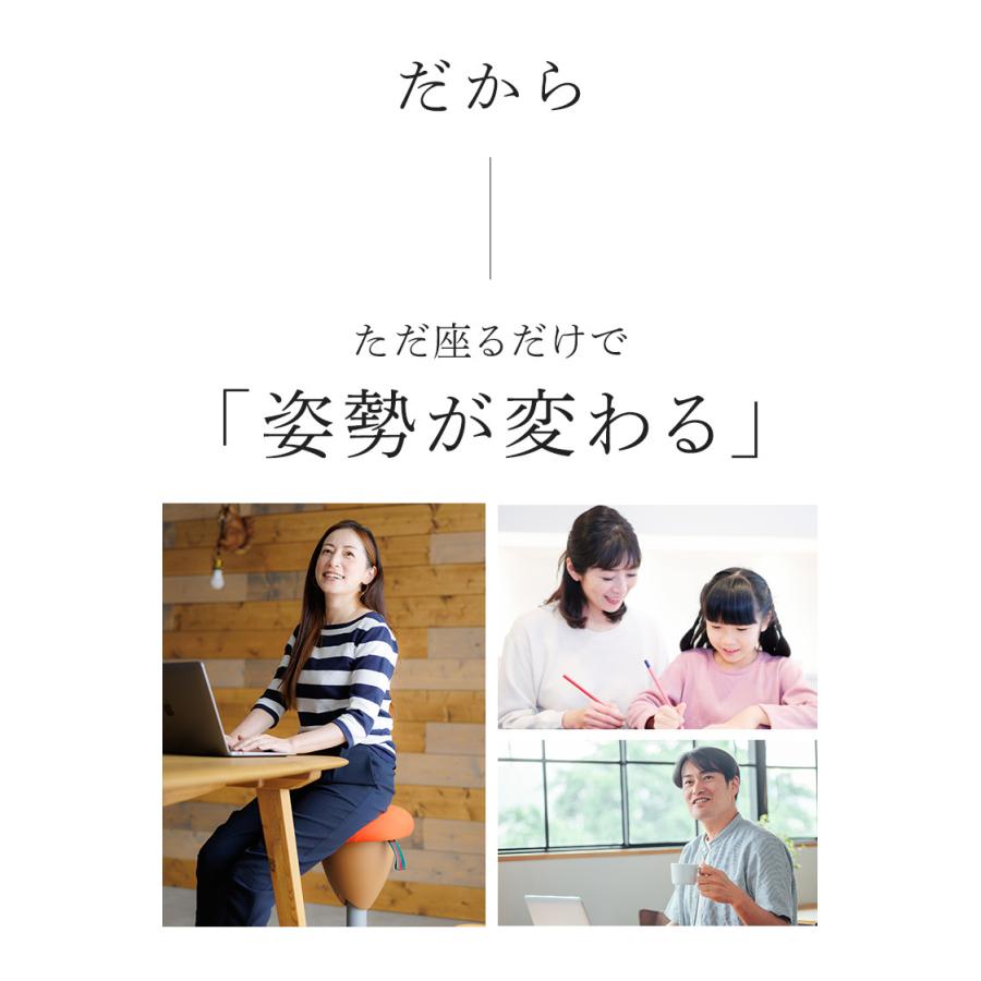 Makuake公式 座るだけで姿勢をサポート 美姿勢へ導く 前後左右360度