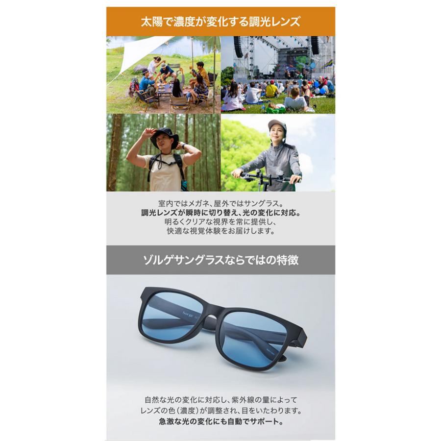 Makuake公式 メガネの鯖江発 偏光・調光・UV一体 アウトドアに最適化