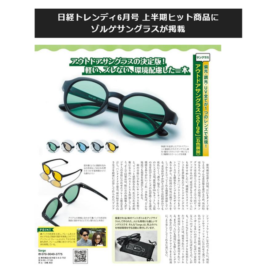 Makuake公式 メガネの鯖江発 偏光・調光・UV一体 アウトドアに最適化