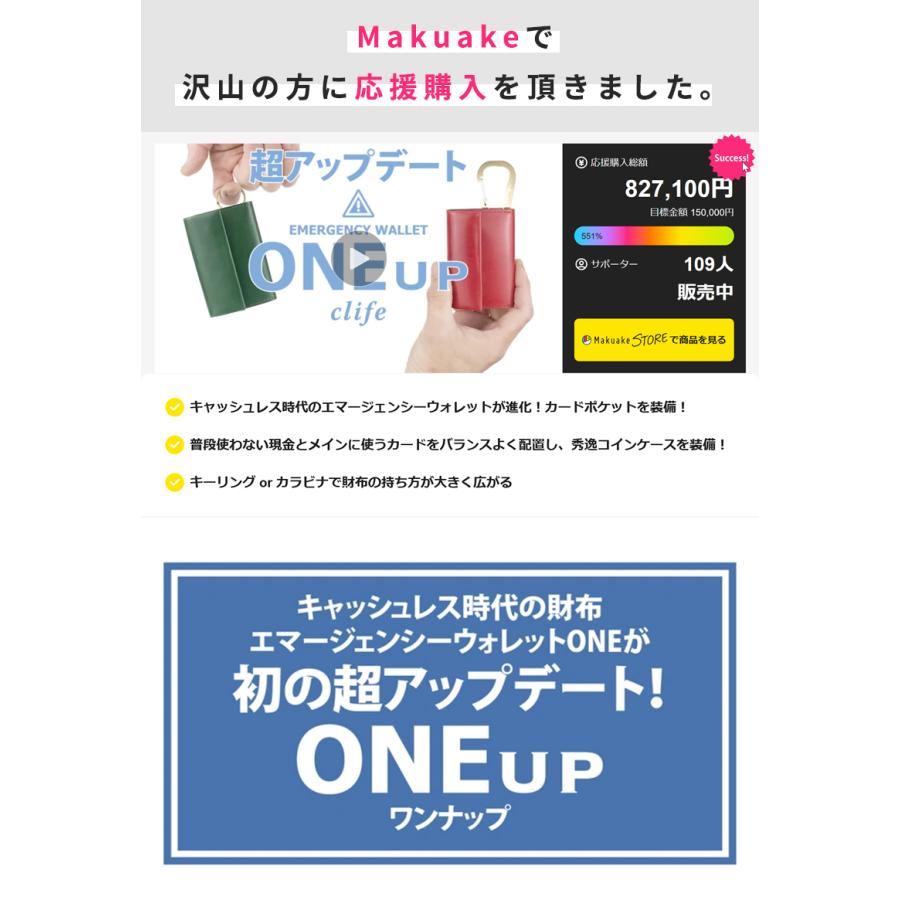 Makuake公式 好評第2弾 エマージェンシーウォレットが超アップデート