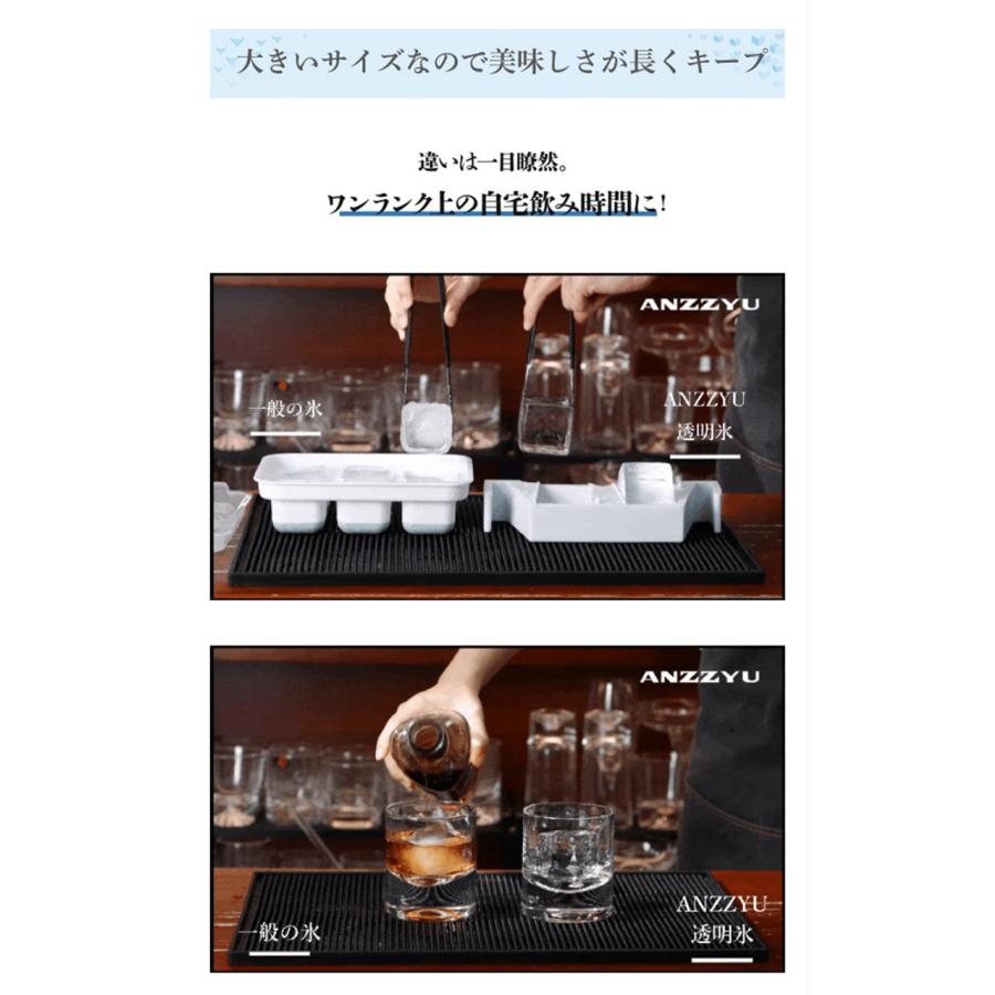 Makuake公式 ANZZYU 家飲みがより楽しめる新しい製氷器 ダイヤモンド型