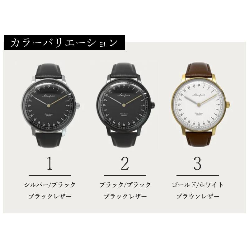 Makuake公式 60年代ヴィンテージを表現。北欧デザインの24時間を刻む