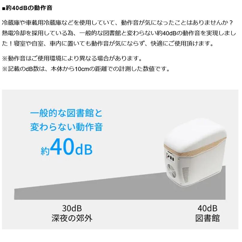 Makuake公式 最小を追求した 車内や自宅で-25℃〜60℃の保冷保温 コンパクト冷温庫ひえぽか 保温 保冷 超軽量 コンパクト アウトドア 持ち運び マクアケの画像