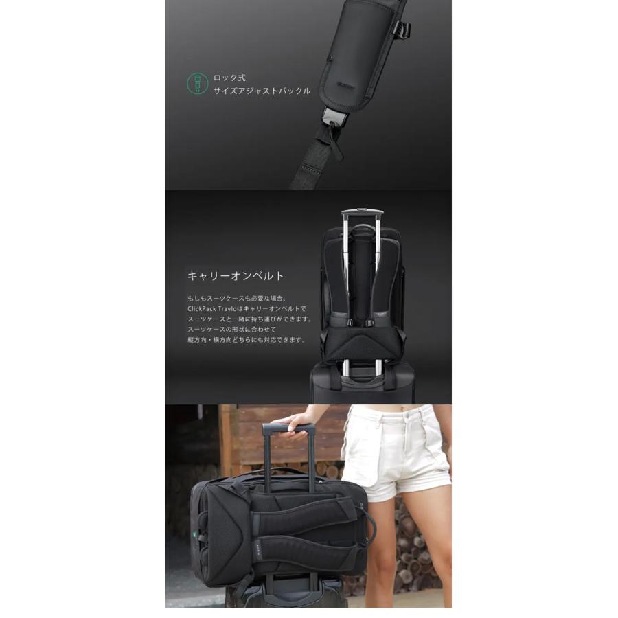 Makuake公式 手ぶらで出張・海外へ。 1週間分の荷物を安全に背負える