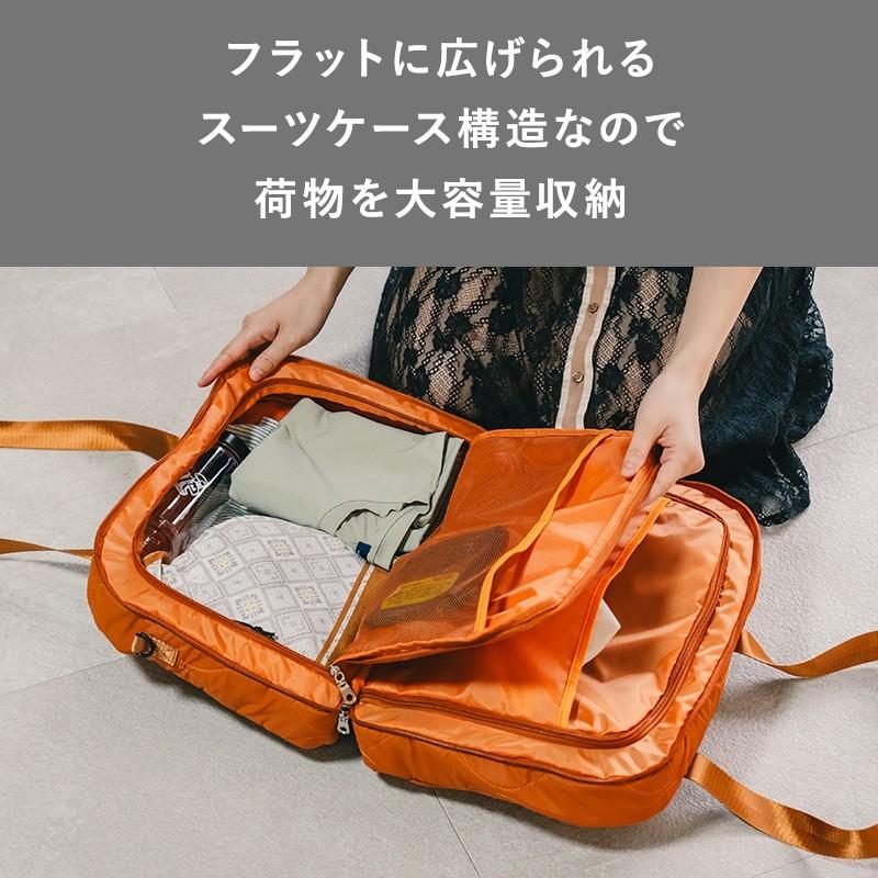 Makuake公式 航空会社CAが監修した『スーツケース構造の旅行バッグ』で