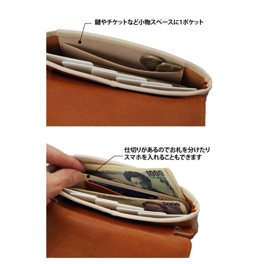 Makuake公式 財布と鞄が一つになる ガバッと開いて中が見やすい郵便屋
