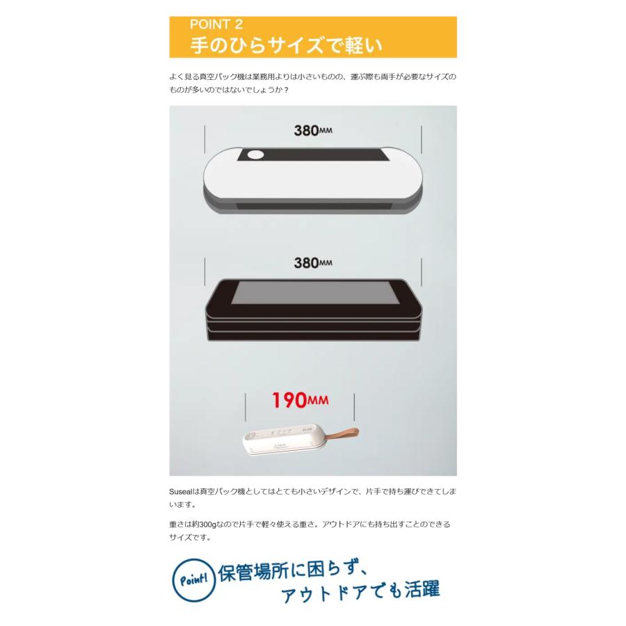 Makuake公式 磁力でピタッ 手のひらサイズの充電式コードレス真空