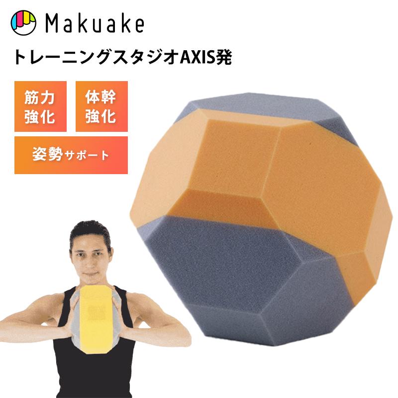 Makuake公式 トレーニングスタジオAXIS発 自宅で簡単に筋力・姿勢力