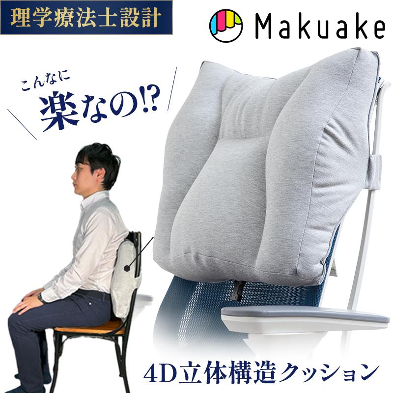 Makuake公式 理学療法士 姿勢のプロが追求した4D立体構造スゴ楽