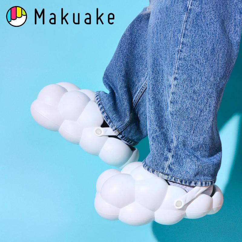 Makuake公式 クモックツ 人生をふわふわ歩もう シューズ 靴 スリッポン 