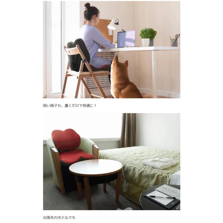 Makuake公式 あなたの生活に「正しい姿勢をデザインする」折りたたみフォールディングクッション 姿勢矯正 折りたたみ コンパクト 持ち運び マクアケの画像