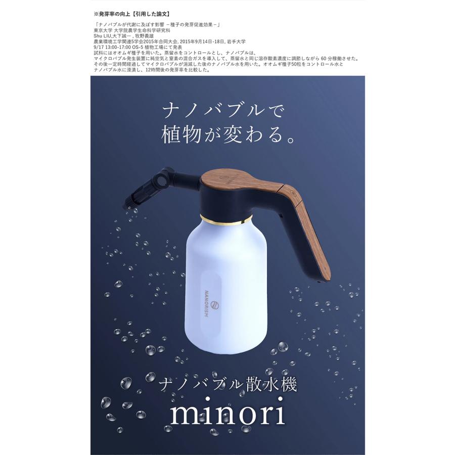 Makuake公式 水を入れるだけ。1億8千万のナノバブルが植物を変える