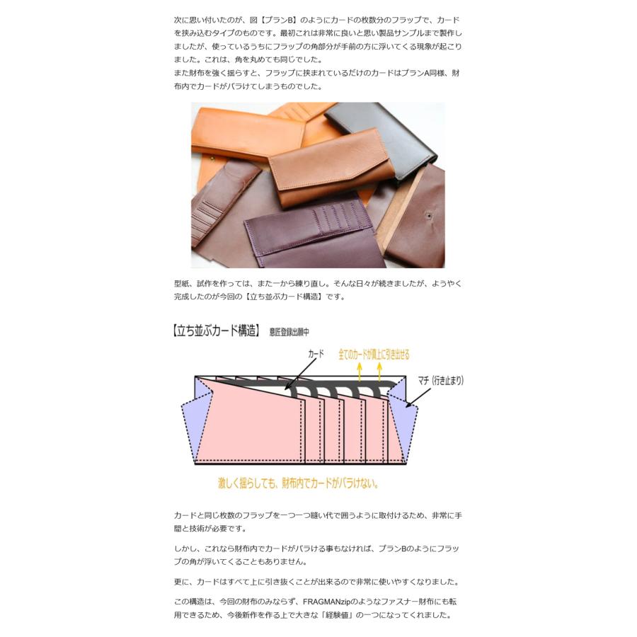 Makuake公式 長財布の最小サイズを目指しながらも、大容量と使いやすさ