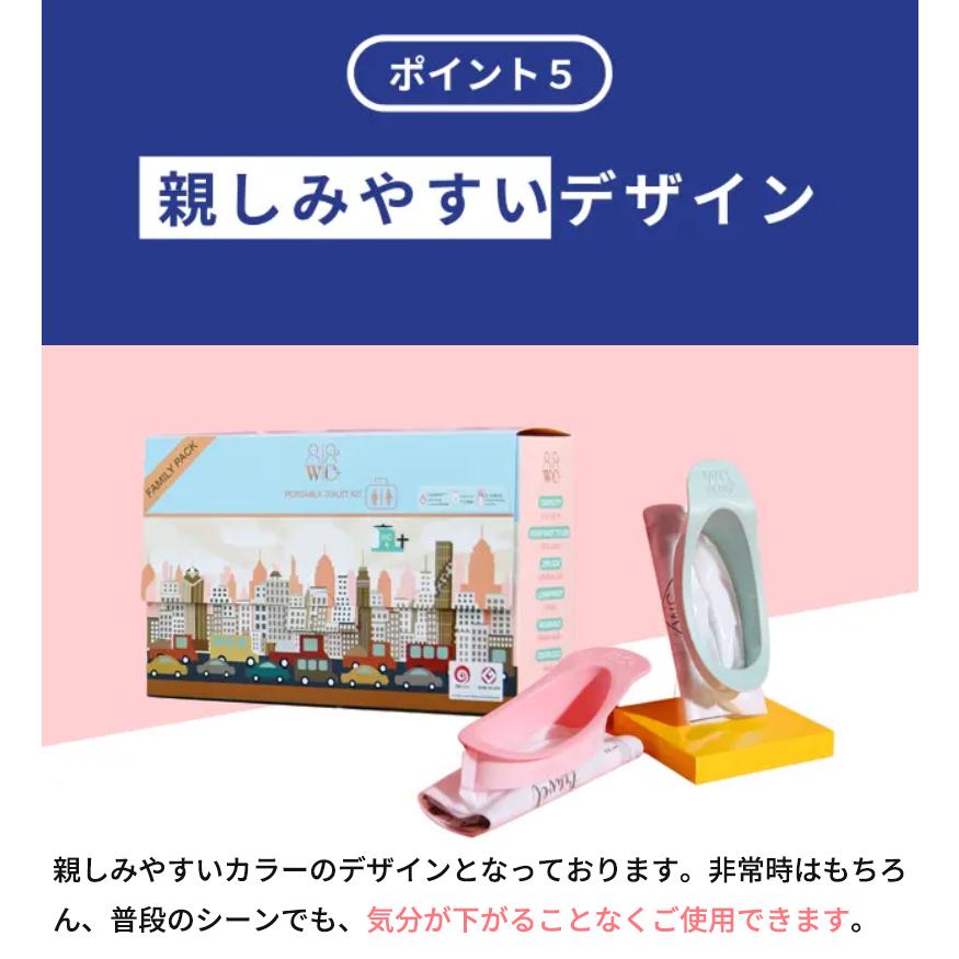Makuake公式 5年間保管可能 渋滞、アウトドアや災害時の備えに 人間