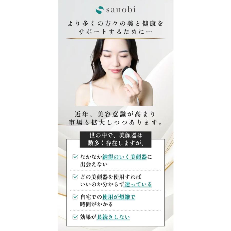 Makuake公式 EMS 高出力RF 3色LED 1回最短5分 本格サロンレベルの理想