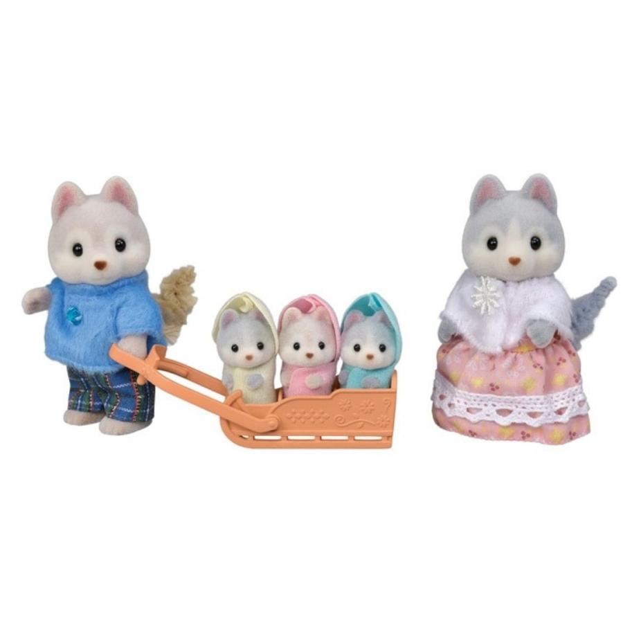 Sylvanian Families シルバニアファミリー ハスキーファミリー