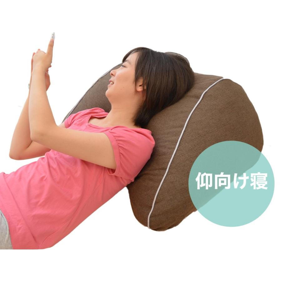 クッション 特大 大きい 大型  おすすめ おしゃれ うつぶせ ゴロ寝 三角クッション 快適グッズ スマホ枕 母の日 |  | 03