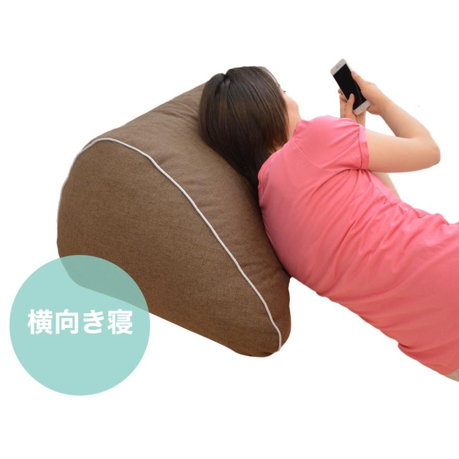 クッション 特大 大きい 大型  おすすめ おしゃれ うつぶせ ゴロ寝 三角クッション 快適グッズ スマホ枕 母の日 |  | 04