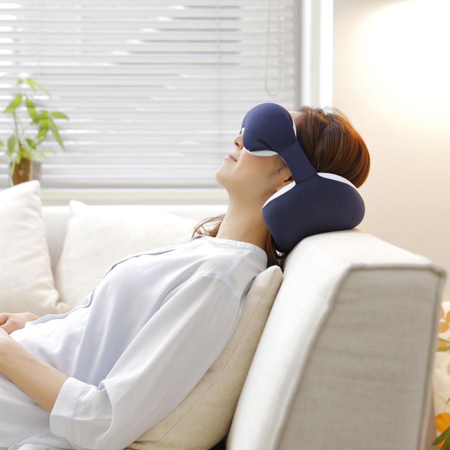 アイマスク アイピロー 安眠 旅行用 トラベル 男性 女性 ビーズ 日本製 王様のアイピロー | 王様 | 03