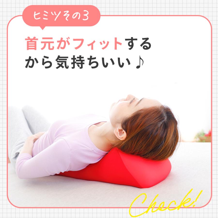腰枕 腰痛 クッション ビーズ サポート 背当て 首 背中 ストレッチ 器具 背筋を伸ばすグッズ 背中のコリ 日本製 王様の背中枕 母の日 | 王様 | 13