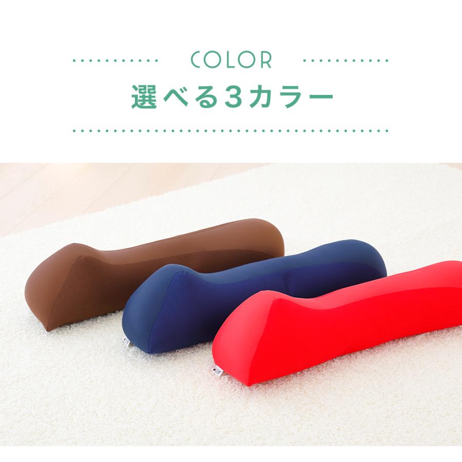 腰枕 腰痛 クッション ビーズ サポート 背当て 首 背中 ストレッチ 器具 背筋を伸ばすグッズ 背中のコリ 日本製 王様の背中枕 母の日 | 王様 | 15