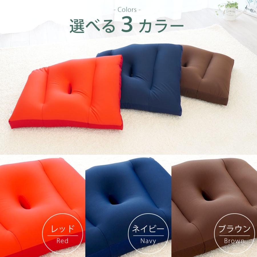 足枕 フットピロー 腰痛 クッション むくみ 解消 足まくら ビーズ 日本製 王様のふくらはぎ枕 クリスマス | 王様 | 04