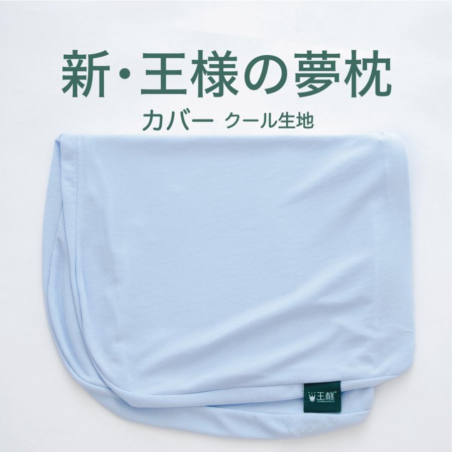 枕カバー 新 王様の夢枕 専用 クール生地 ライトブルー 王様の夢枕 旧バージョンには対応していません メール便対応 104 11 枕と眠りのおやすみショップ 通販 Yahoo ショッピング