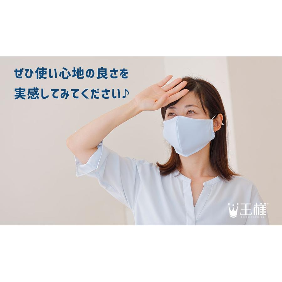 王様 衛生用品 マスク 日用品 日本製 夏用 1枚 洗える 東洋紡ドライ